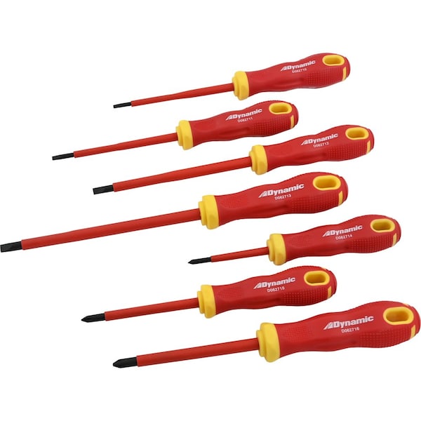 Tools 7 Piece Screwdriver Set, 1000V Insulated